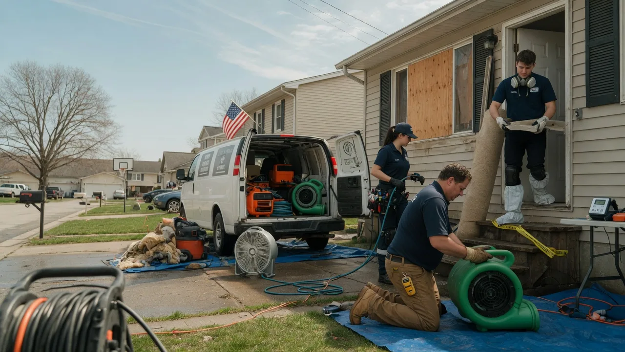 Water Damage Restoration in Annville, PA near me